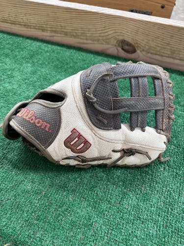 Wilson A2000 FP1BSS Right Hand Throw First Base Glove 12.5" - Broken In, Game Used!