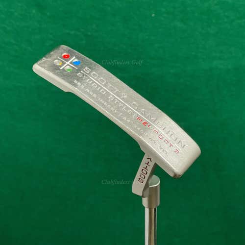 Scotty Cameron Studio Style Newport 2 34" Flat-Front Neck Putter Titleist