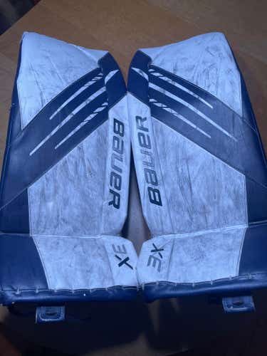 Used 33" Bauer Vapor 3X Goalie Leg Pads