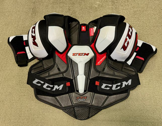 CCM JetSpeed FT4 Pro Shoulder Pads - Size Large