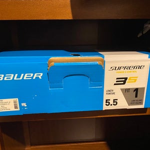 Bauer Supreme 3s Size 5.5 Skates w/ New Steel
