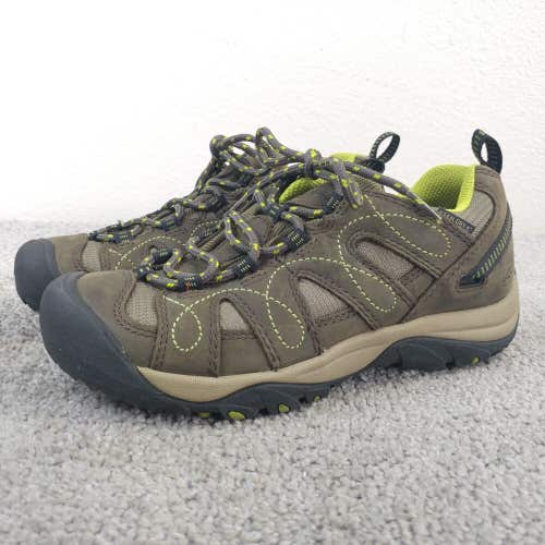 Keen Shasta Waterproof Womens Hiking Shoes Size 5 Lace Up Brown Athletic