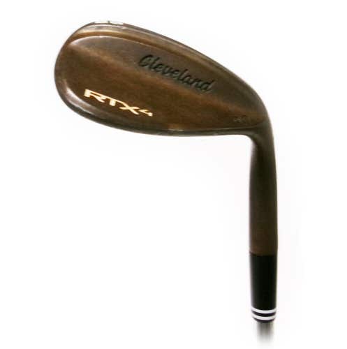 Cleveland RTX4 58*/09* Mid Grind Lob Wedge Steel TT Dynamic Gold S400 Stiff Flex