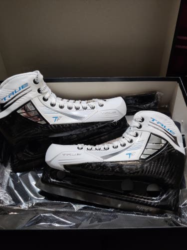 New Martin Jones Flyers Senior True Pro Custom Hockey Goalie Skates Size 10.5