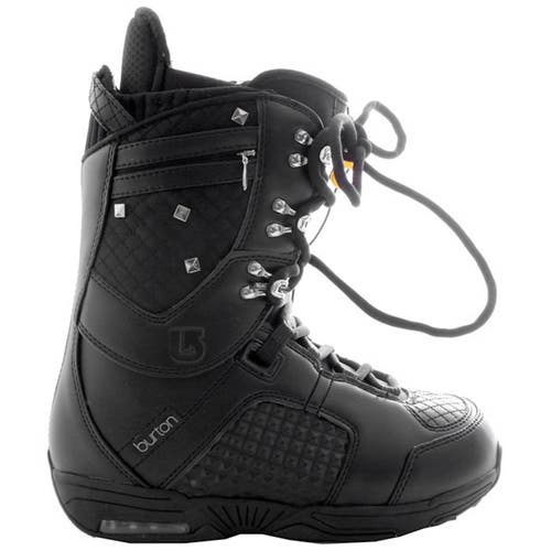 NEW Burton Sapphire Snowboard Boots! Size 4 Euro 34  Black  Traditional Lace