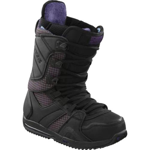 NEW Burton Sapphire Womens Snowboard Boots! Black & Purple Size 5 Euro 35