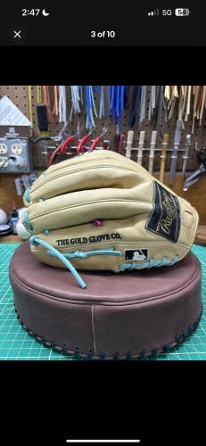 Used  Pitcher's 12" Heart of the Hide Baseball Glove