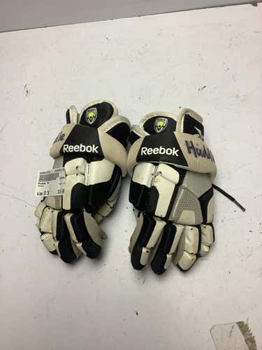 Used Reebok 3k 10" Junior Lacrosse Gloves