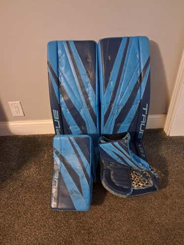 Used 34" True L20.2 Regular Goalie Full Set