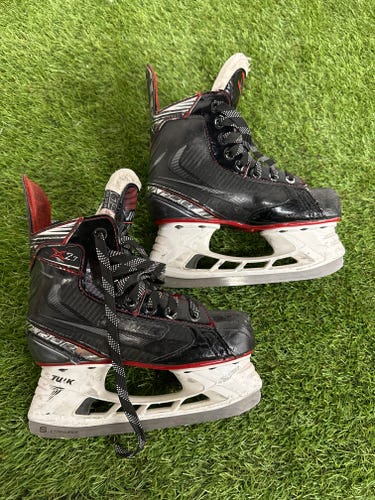 Used Bauer Vapor X2.7 Hockey Skates D&R (Regular) 1.5 - Junior