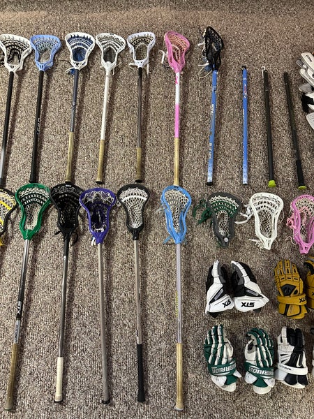 Lot of lacrosse Gear