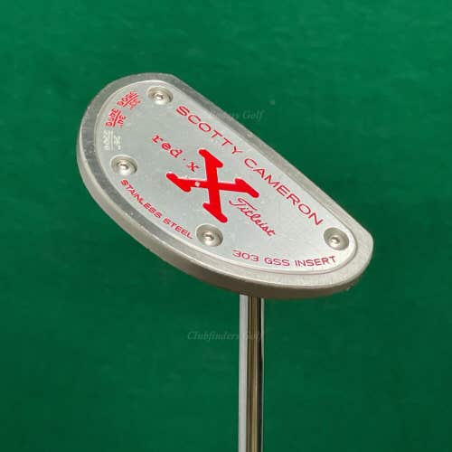 Scotty Cameron Red X2 35" Center-Shafted Mid-Mallet Putter W/Super Stroke