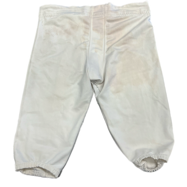 White Used XL Adult Men's Nike Team Defender Game Pants
