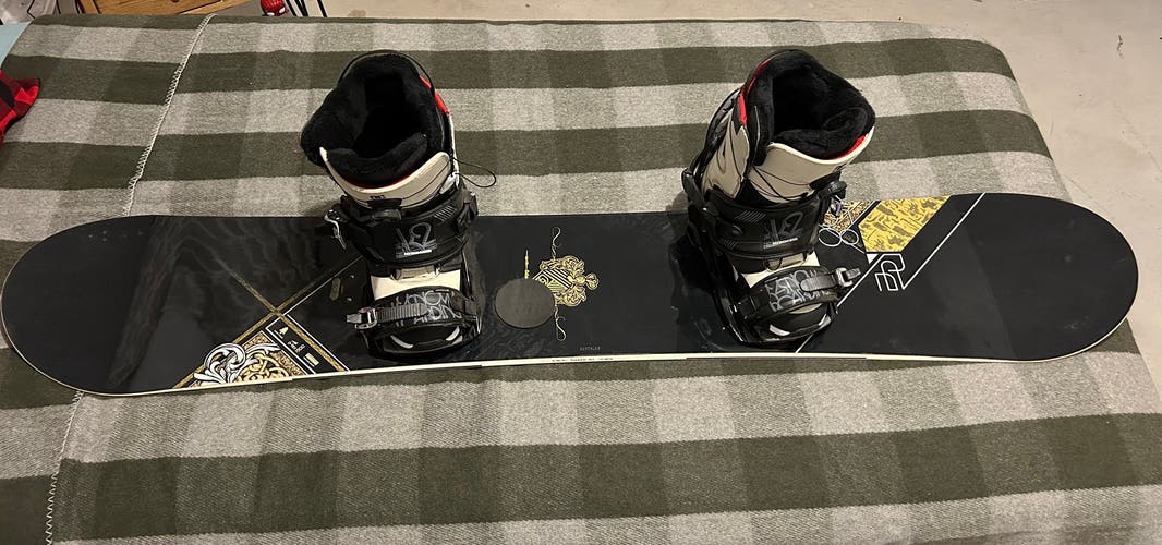 Salomon/DC Snowboard package set