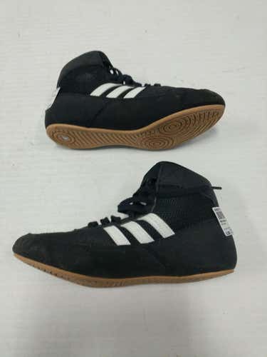 Used Adidas Junior 03.5 Wrestling Shoes