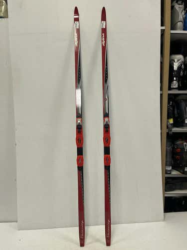 Used Alpina 183 Cm Nnn Rottefala Skate Ski 183 Cm Men's Cross Country Ski Combo