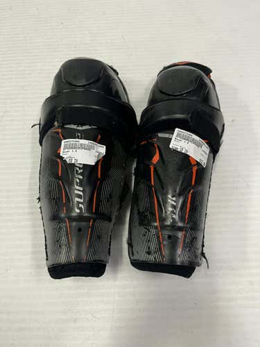 Used Bauer 1.4 10" Hockey Shin Guards