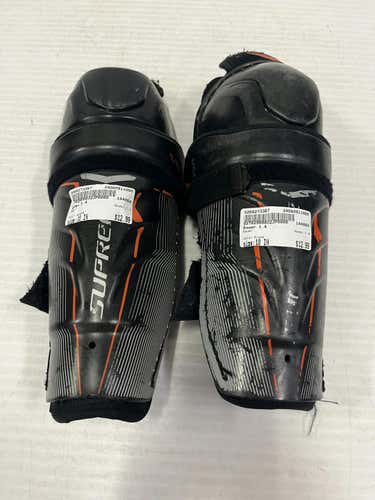 Used Bauer 1.4 10" Hockey Shin Guards