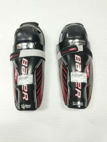 Used Bauer Nsx Shin 11" Hockey Shin Guards