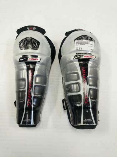 Used Bauer Supreme 9" Hockey Shin Guards