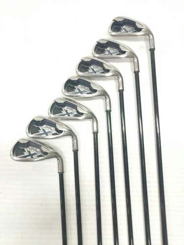 Used Callaway Big Bertha X20 4i-pw Regular Flex Graphite Shaft Iron Sets