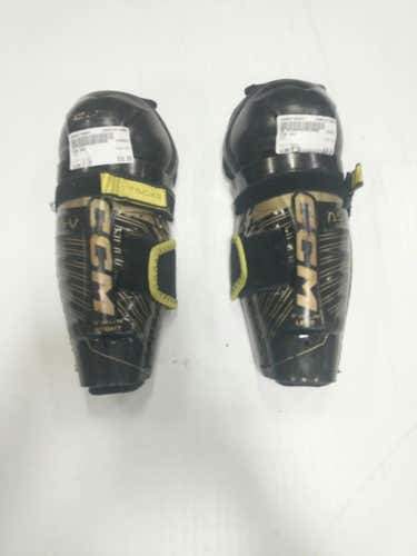 Used Ccm Asv 9" Hockey Shin Guards