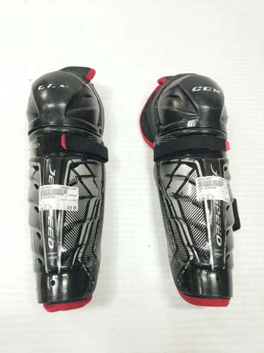 Used Ccm Jetspeed 11" Hockey Shin Guards