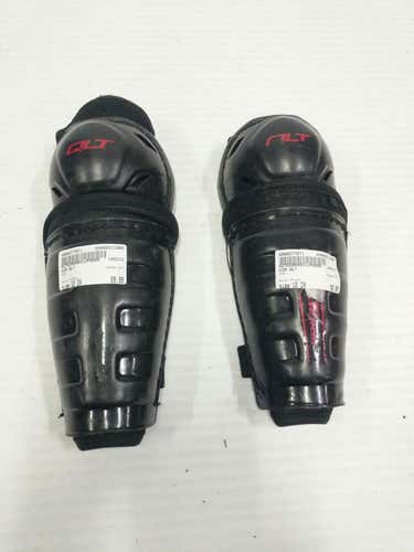 Used Ccm Qlt 10" Hockey Shin Guards