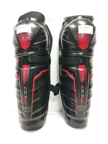 Used Ccm Qlt 230 Sz 14 Inch 14" Hockey Shin Guards