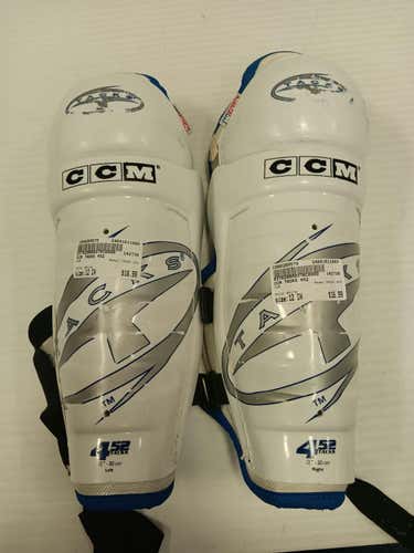 Used Ccm Tacks 452 12" Hockey Shin Guards