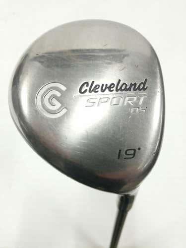 Used Cleveland Sport Os 3 Wood Regular Flex Steel Shaft Fairway Woods