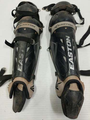 Used Easton 2 Knee Guard Adult Catcher's Equipment