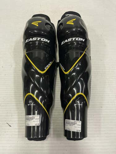 Used Easton Stealth 16" Hockey Shin Guards