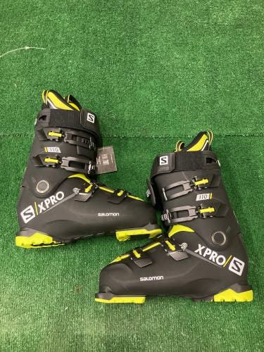 New Men's Salomon X Pro 110 All Mountain Ski Boots Medium Flex (Mondo 28.5 - 326mm)