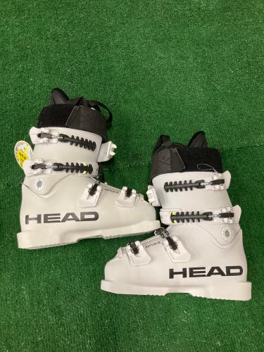 New Kid's HEAD Raptor 90S RS Racing Ski Boots Soft Flex