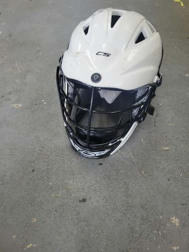 Used Cascade Cs Youth Adjustable One Size Lacrosse Helmets