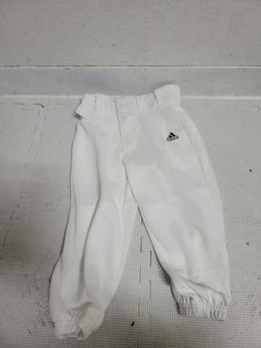 Used Adidas Youth Bb Sb Pants Xxs Baseball And Softball Bottoms