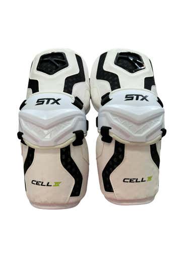 Used Stx Cell Iv Xl Lacrosse Arm Pads And Guards