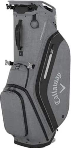 Callaway Fairway 14 Stand Bag (14-way top, Charcoal Heather) 2024 Golf NSW