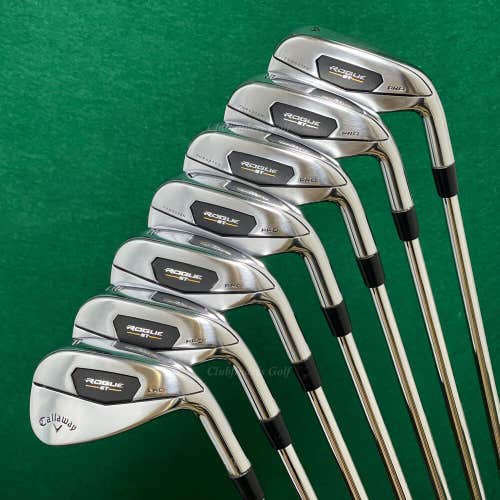 Callaway Rogue ST Pro TOUR ISSUE 4-PW Iron Set Elevate ETS 95 VSS Steel Regular