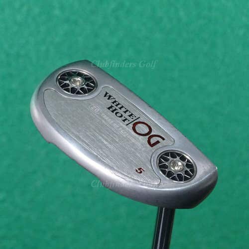 Odyssey White Hot OG 5 34" Single-Bend Mid-Mallet Putter Golf Club W/ HC