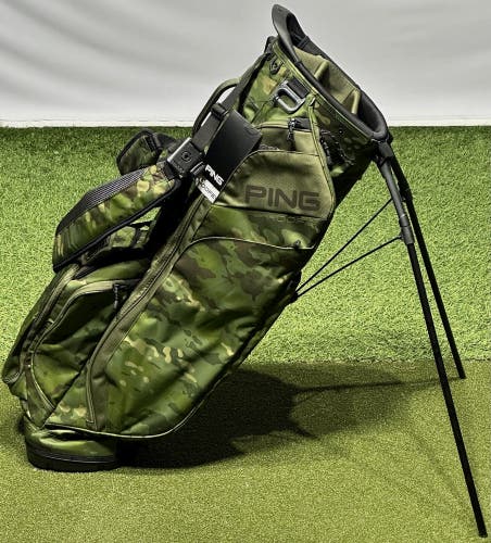 PING Hoofer 231 Carry Stand 5-Way Camo Golf Bag Multicam/Tropic NEW #96350