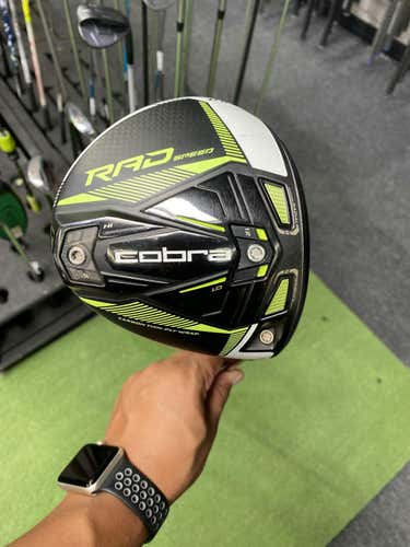 Used Cobra Rad Speed 10.5 Degree Regular Flex Graphite Shaft Drivers