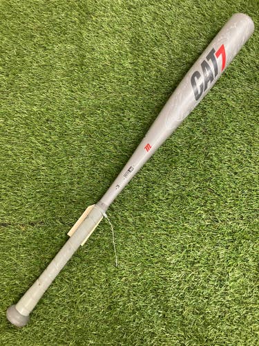 Marucci CAT7 Silver BBCOR Bat 2021 (-3)