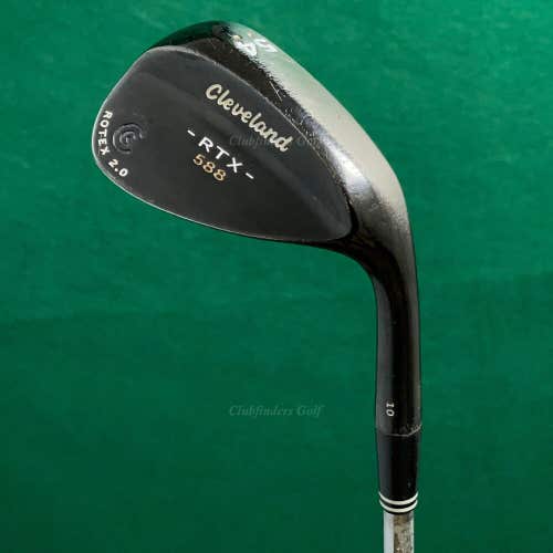 Cleveland RTX 588 Rotex 2.0 Black 54-10 54° Sand Wedge DG Steel Wedge Flex