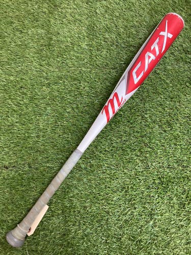 Used 2023 Marucci CAT X Bat USSSA Certified (-10) Alloy 20 oz 30"