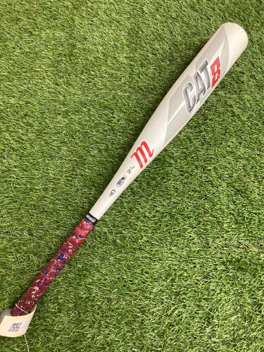 Used 2019 Marucci CAT8 Bat USSSA Certified (-10) Alloy 17 oz 27" JBB