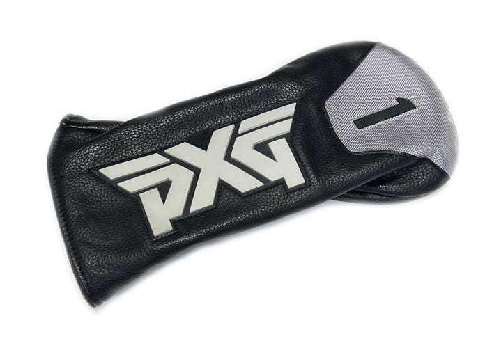 PXG Parsons Xtreme Golf Black/Gray Driver Headcover W/Cart Magnet