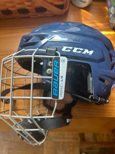 Used Large CCM Helmet