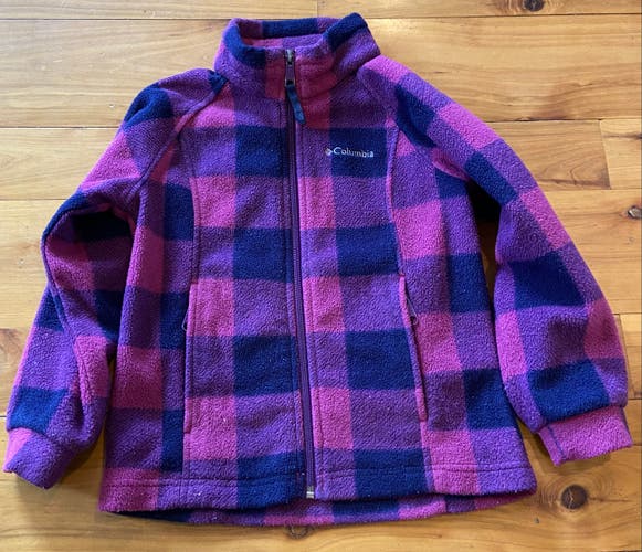 Columbia fleece jacket, size 6 youth